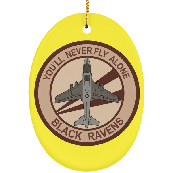 VAQ 135 2 Ornament - Oval