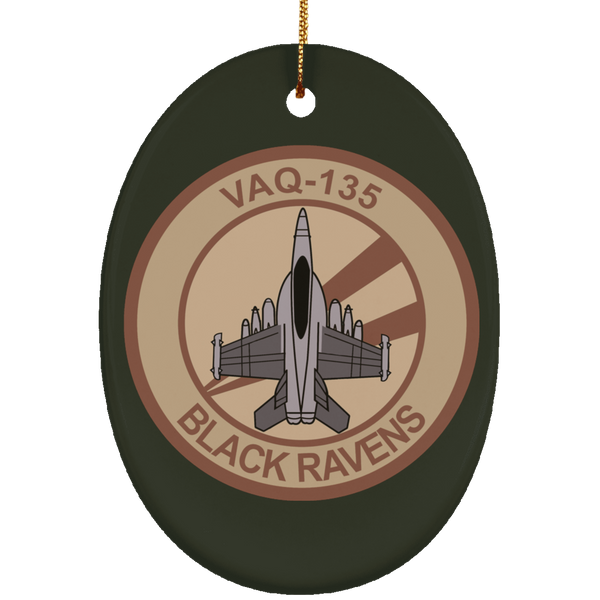 VAQ 135 6 Ornament - Oval