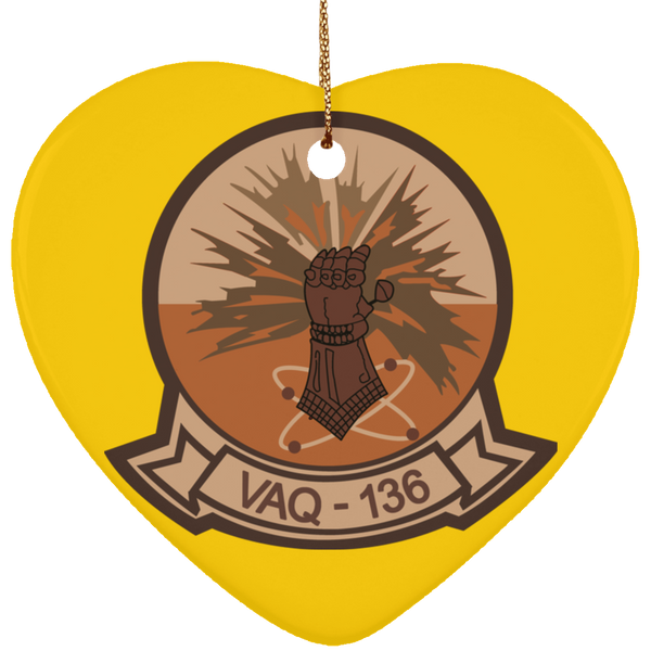 VAQ 136 2 Ornament - Heart