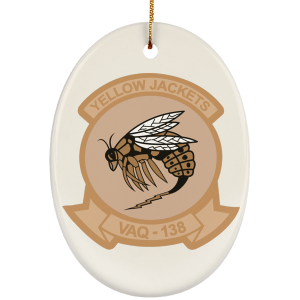 VAQ 138 2 Ornament - Oval