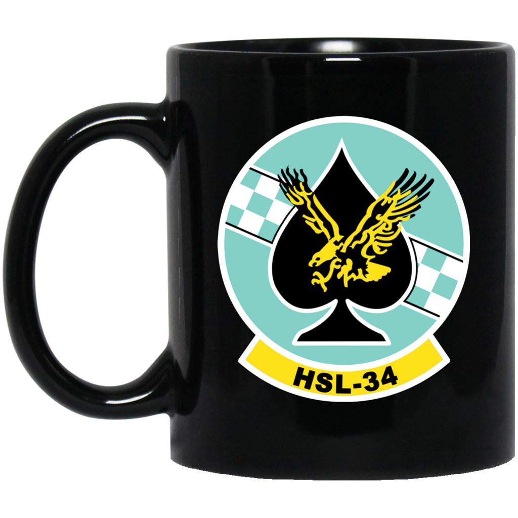 HSL 34 3 Black Mug - 11oz
