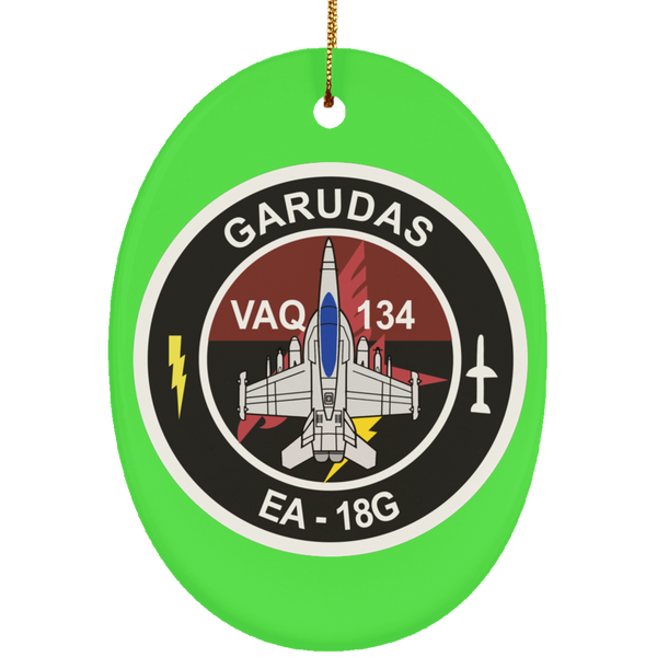 VAQ 134 4 Ornament - Oval