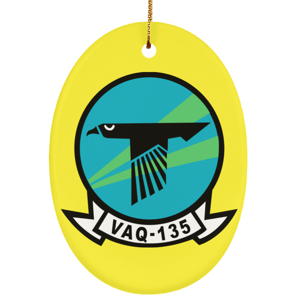 VAQ 135 1 Ornament - Oval