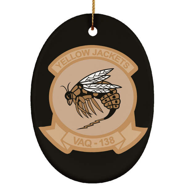 VAQ 138 2 Ornament - Oval