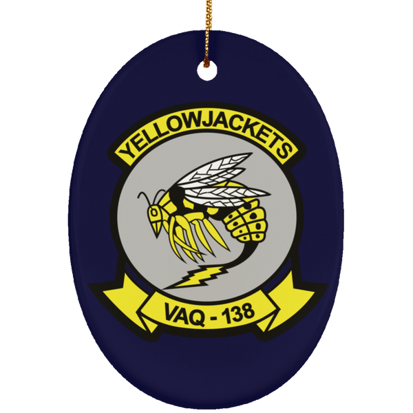 VAQ 138 1 Ornament - Oval