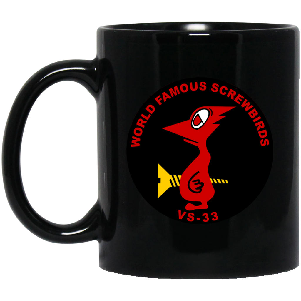VS 33 2 Black Mug - 11oz
