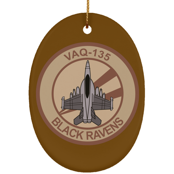 VAQ 135 6 Ornament - Oval