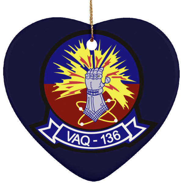 VAQ 136 3 Ornament - Heart