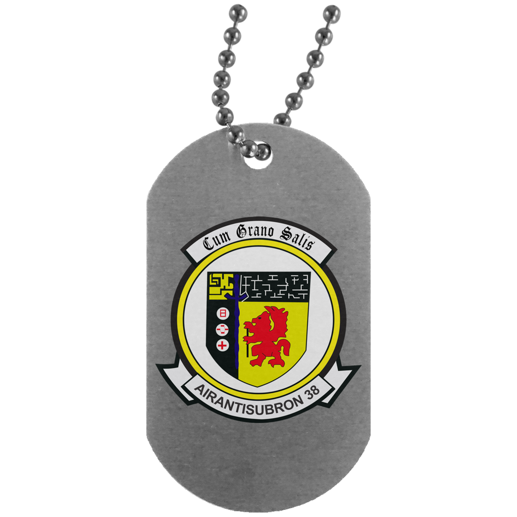 VS 38 7 Dog Tag - Silver