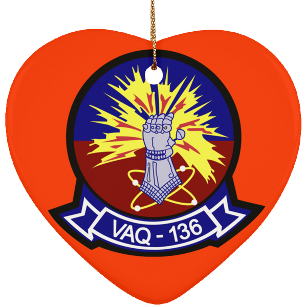 VAQ 136 3 Ornament - Heart