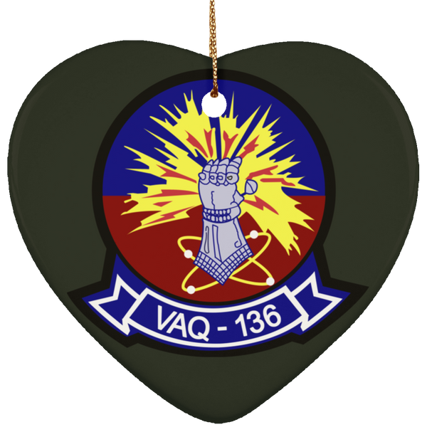 VAQ 136 3 Ornament - Heart