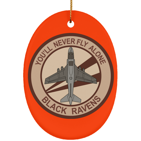VAQ 135 2 Ornament - Oval