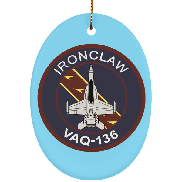 VAQ 136 5 Ornament - Oval