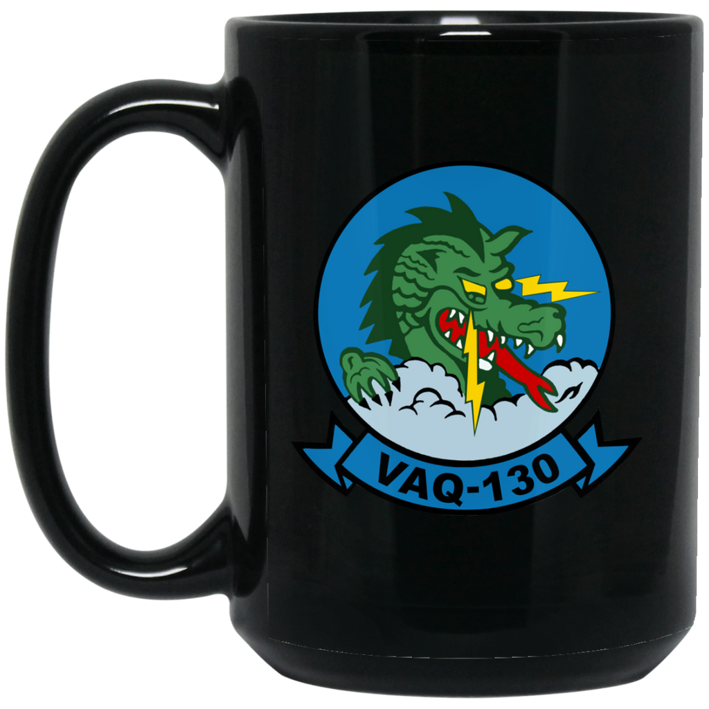 VAQ 130 1 Black Mug - 15oz