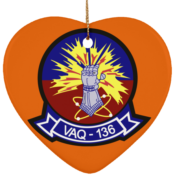 VAQ 136 3 Ornament - Heart