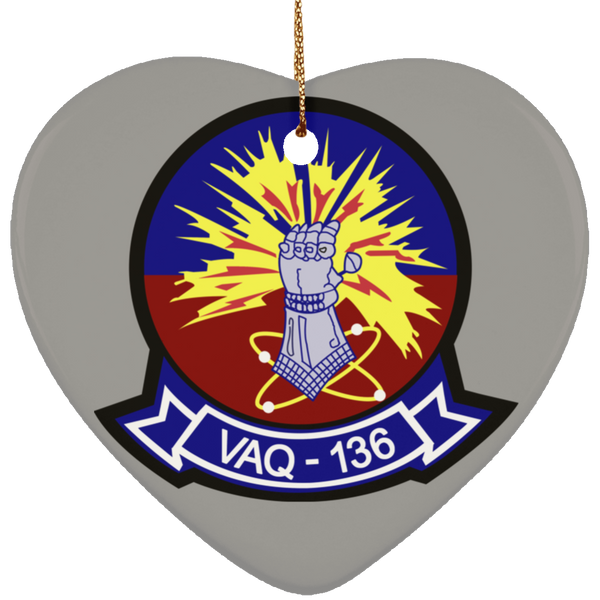 VAQ 136 3 Ornament - Heart