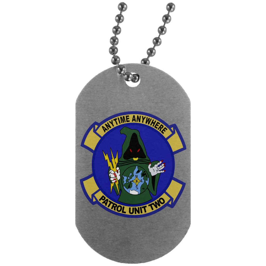VPU 02 1 Dog Tag - Silver