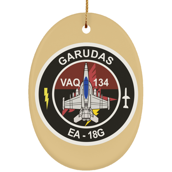 VAQ 134 4 Ornament - Oval
