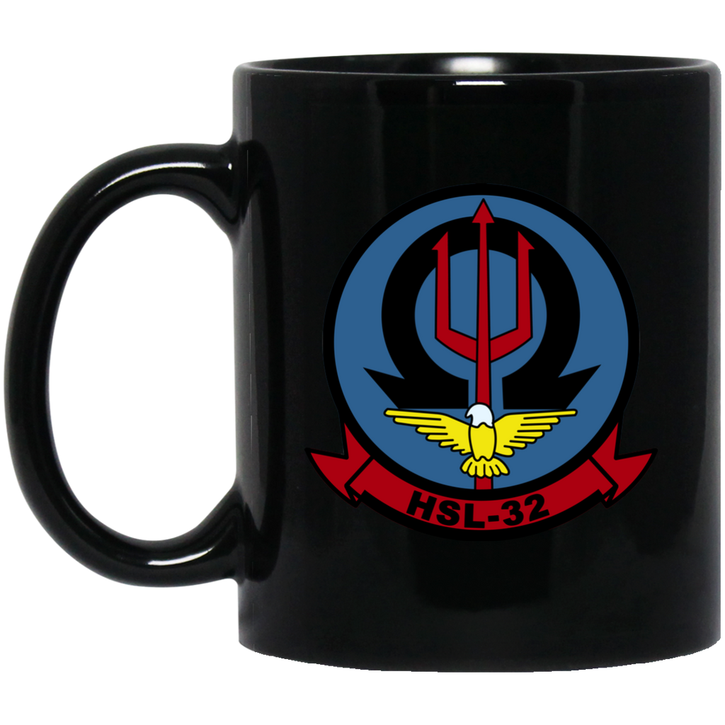 HSL 32 2 Black Mug - 11oz