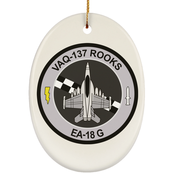VAQ 137 5 Ornament - Oval