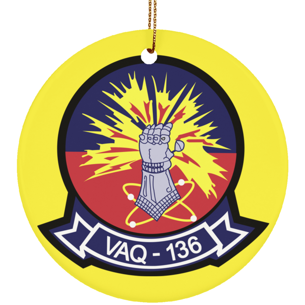 VAQ 136 4 Ornament - Circle