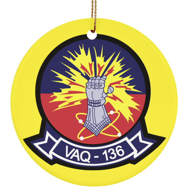 VAQ 136 4 Ornament - Circle