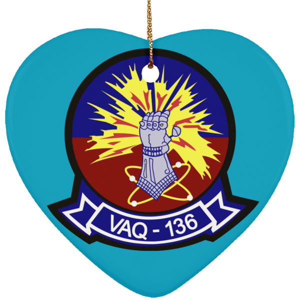 VAQ 136 3 Ornament - Heart