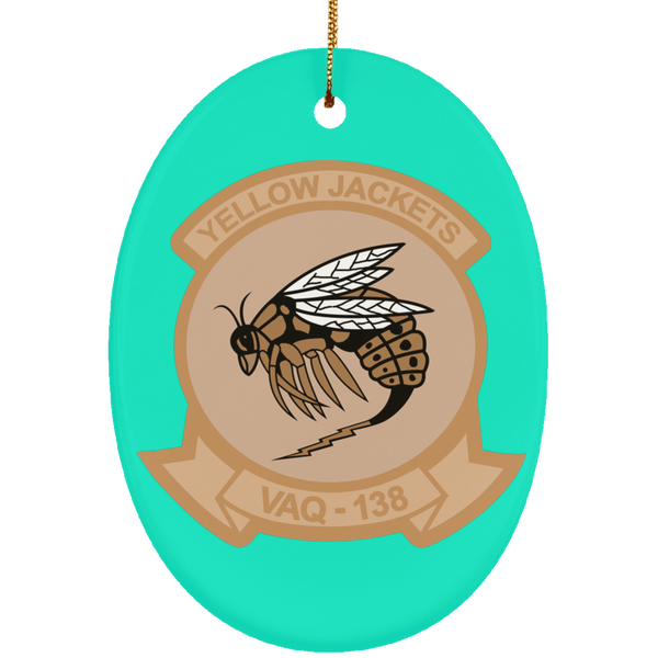 VAQ 138 2 Ornament - Oval
