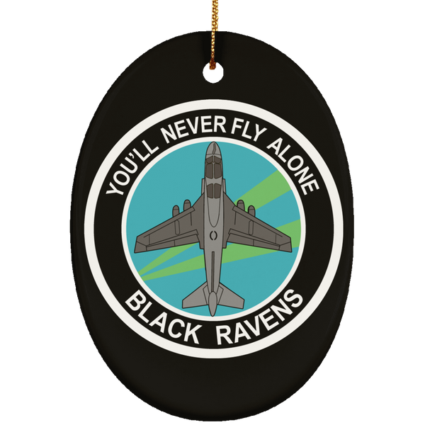 VAQ 135 3 Ornament - Oval