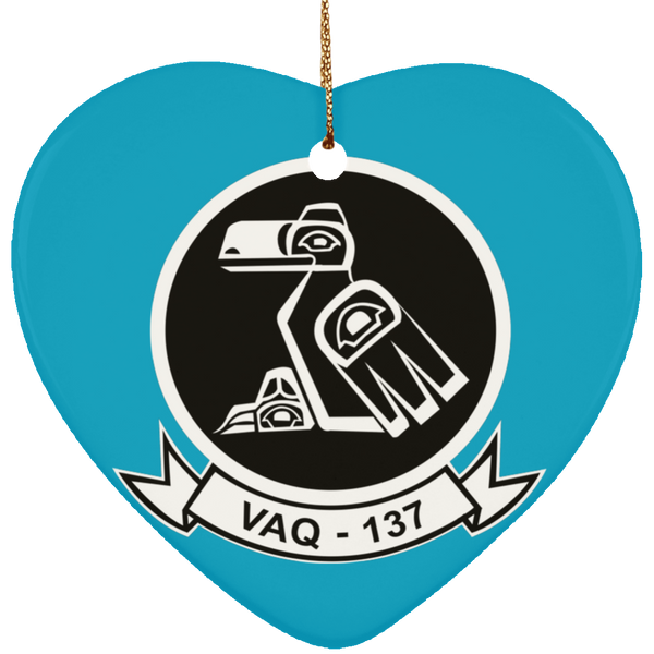 VAQ 137 3 Ornament - Heart