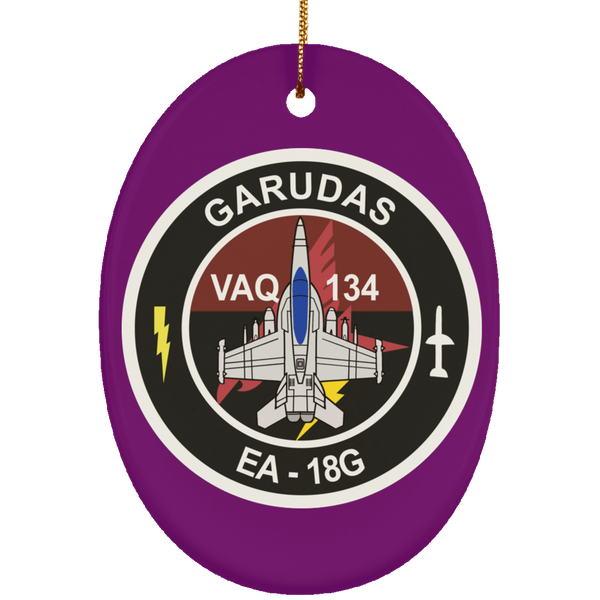 VAQ 134 4 Ornament - Oval