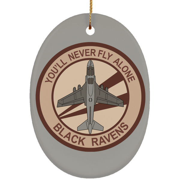 VAQ 135 2 Ornament - Oval