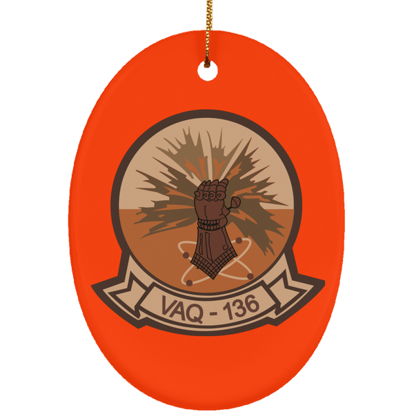 VAQ 136 2 Ornament - Oval