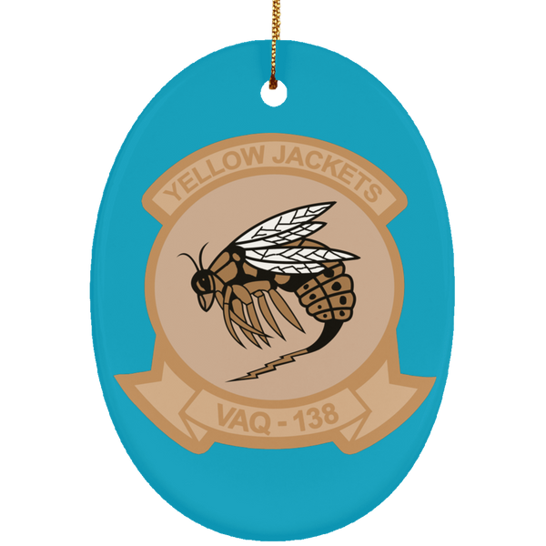 VAQ 138 2 Ornament - Oval