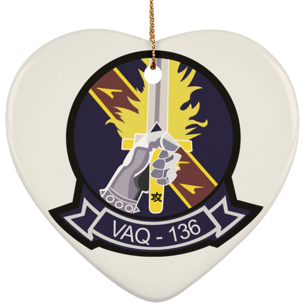 VAQ 136 1 Ornament - Heart