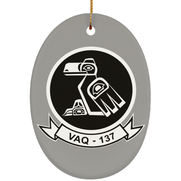 VAQ 137 3 Ornament - Oval