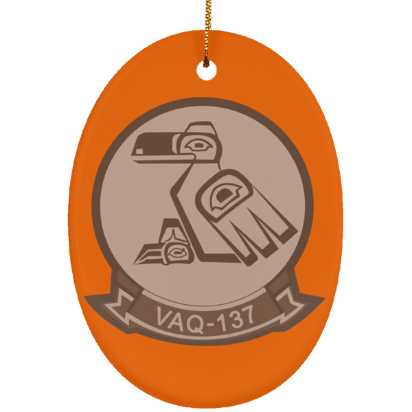 VAQ 137 2 Ornament - Oval