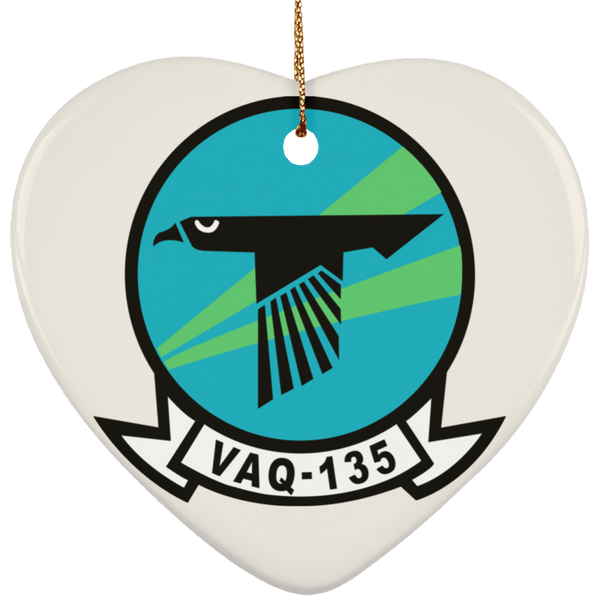 VAQ 135 1 Ornament- Heart