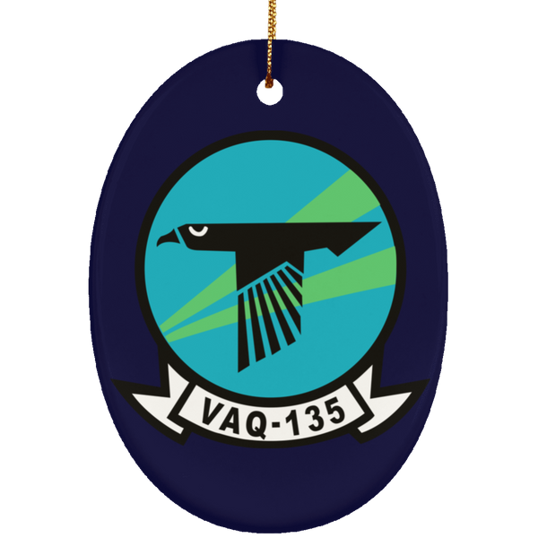 VAQ 135 1 Ornament - Oval