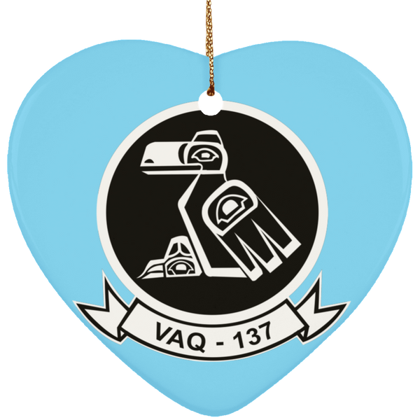 VAQ 137 3 Ornament - Heart