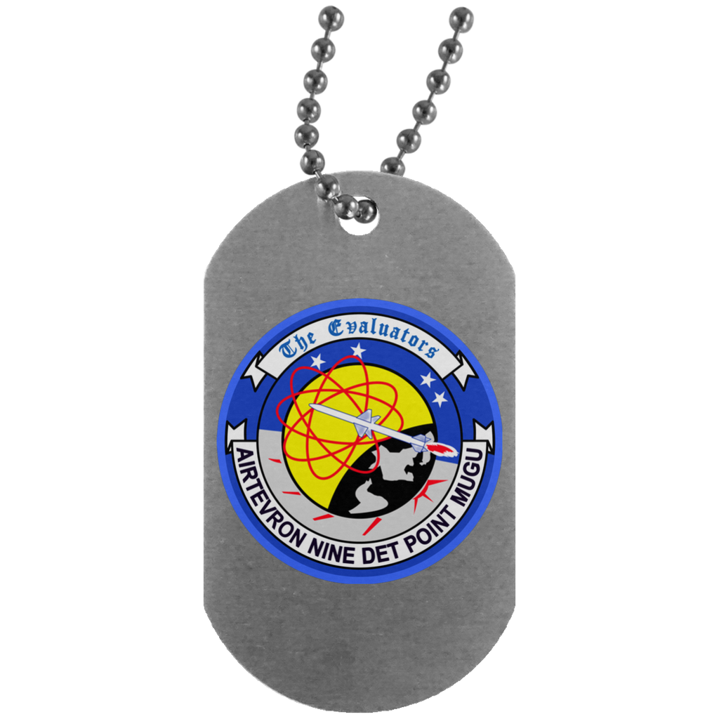 VX 09 3 Dog Tag - Silver