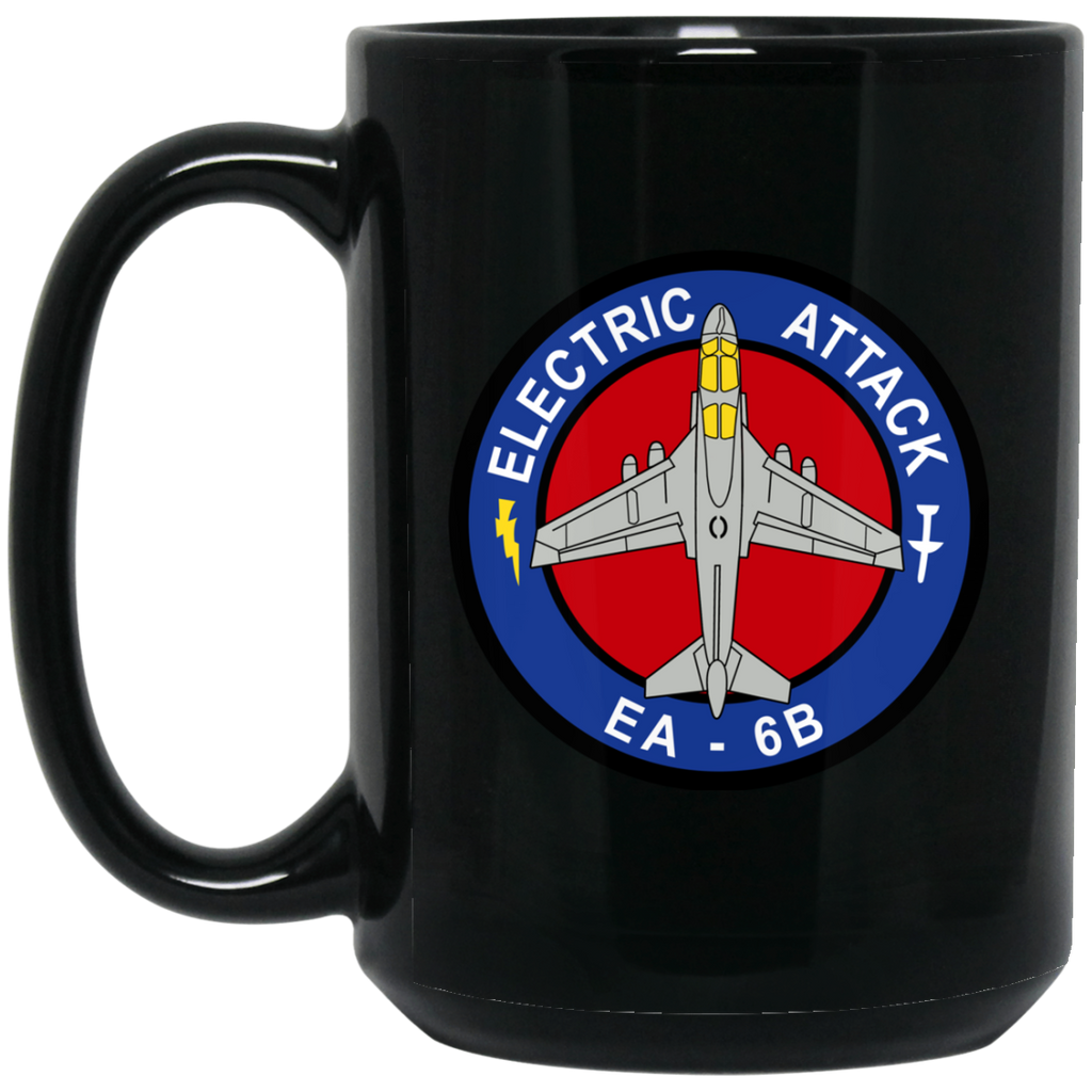 EA-6B 1 Black Mug - 15oz