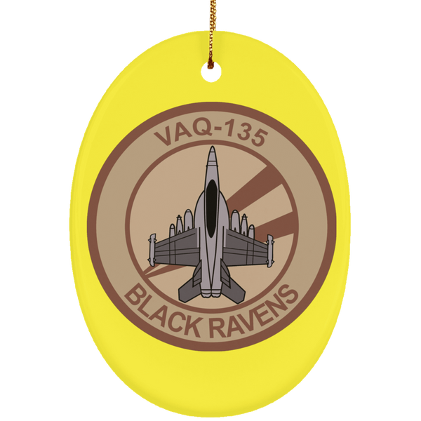 VAQ 135 6 Ornament - Oval