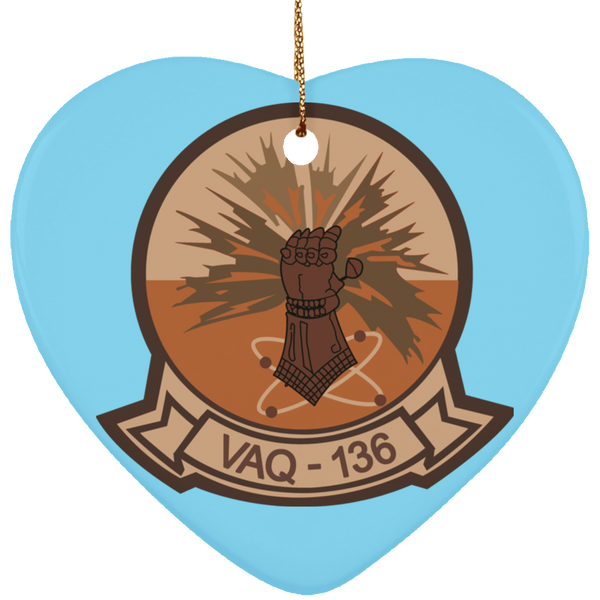 VAQ 136 2 Ornament - Heart