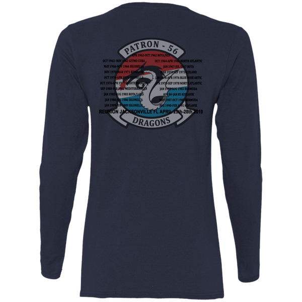 VP 56 6c Ladies' Cotton LS T-Shirt