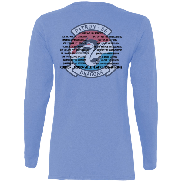 VP 56 6c Ladies' Cotton LS T-Shirt