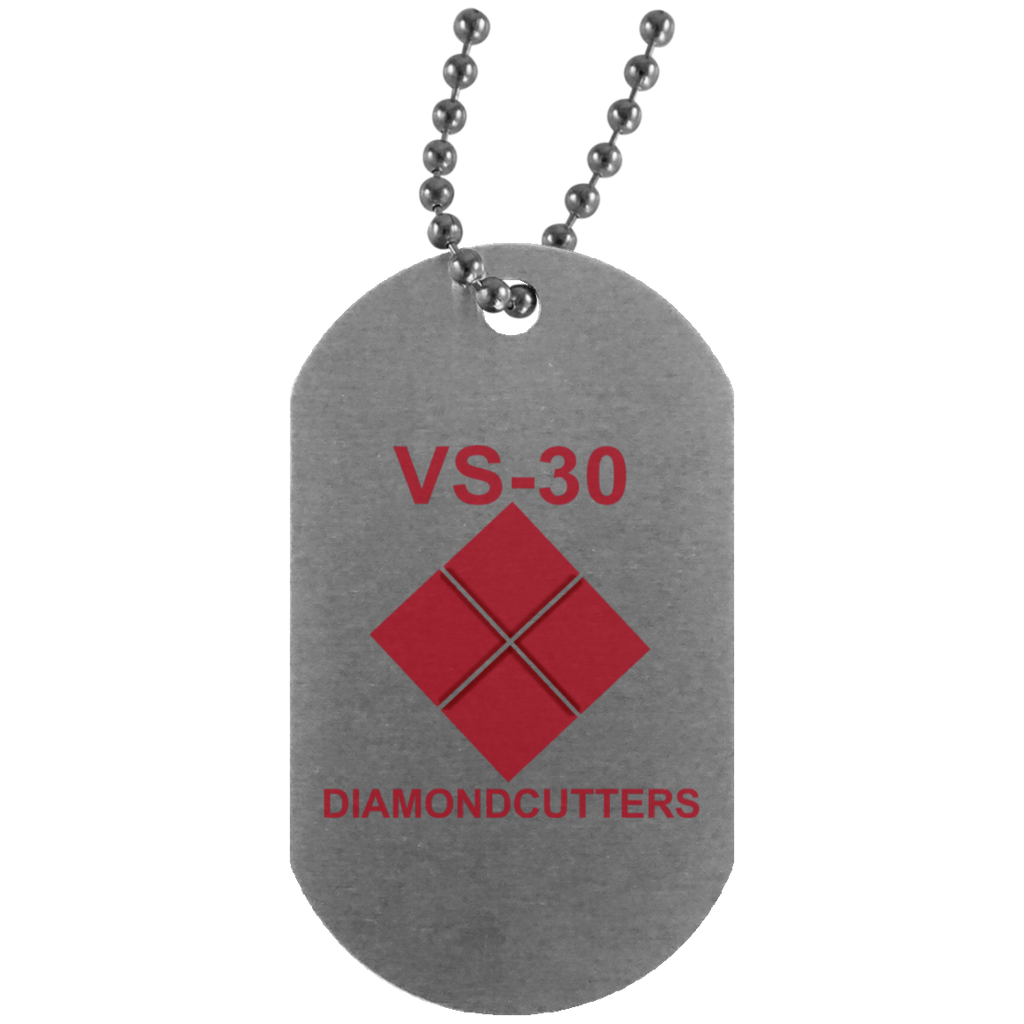 VS 30 3 Dog Tag - Silver
