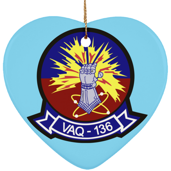 VAQ 136 3 Ornament - Heart