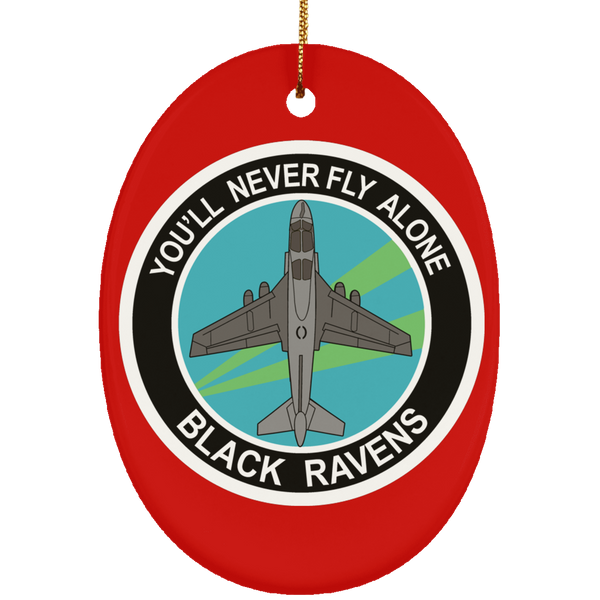 VAQ 135 3 Ornament - Oval