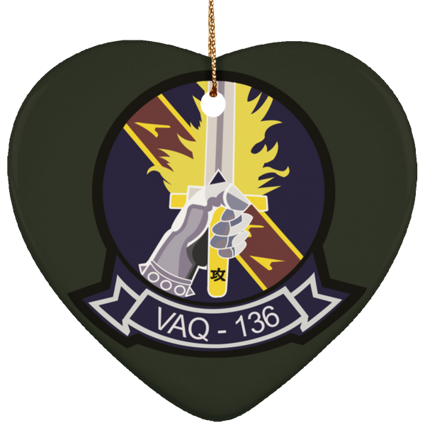 VAQ 136 1 Ornament - Heart